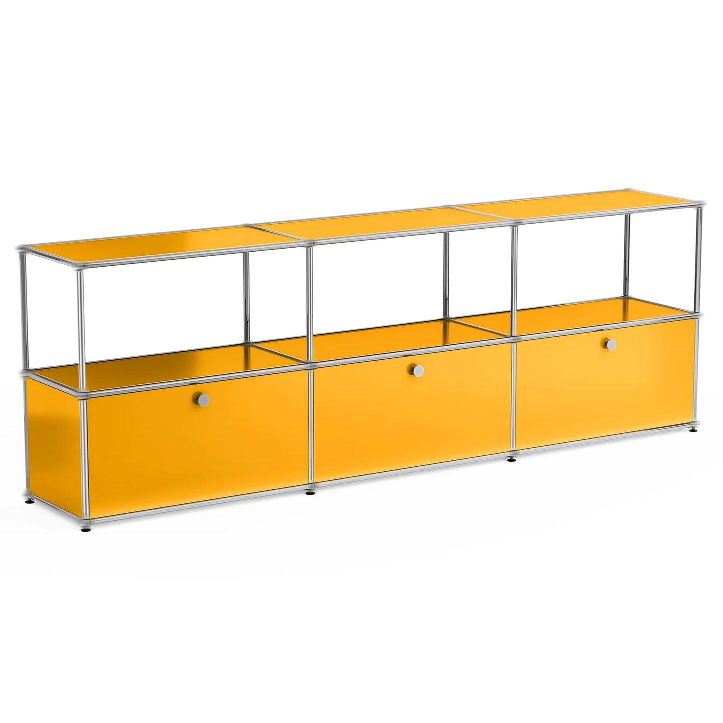 Modern Stainless Steel Storage Cabinet For Living Room TV Stand