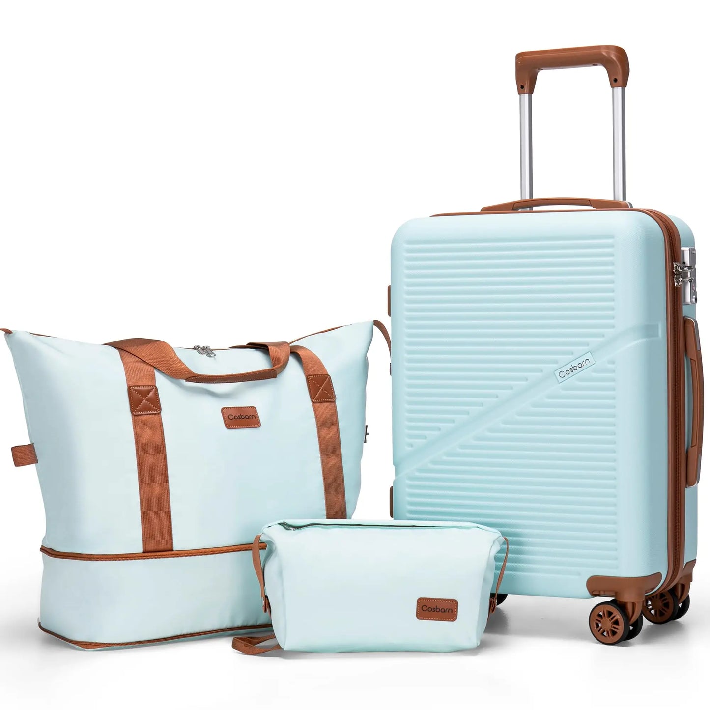 Carry On Luggage Set Airline Approved Hardside Suitcases With Wheels