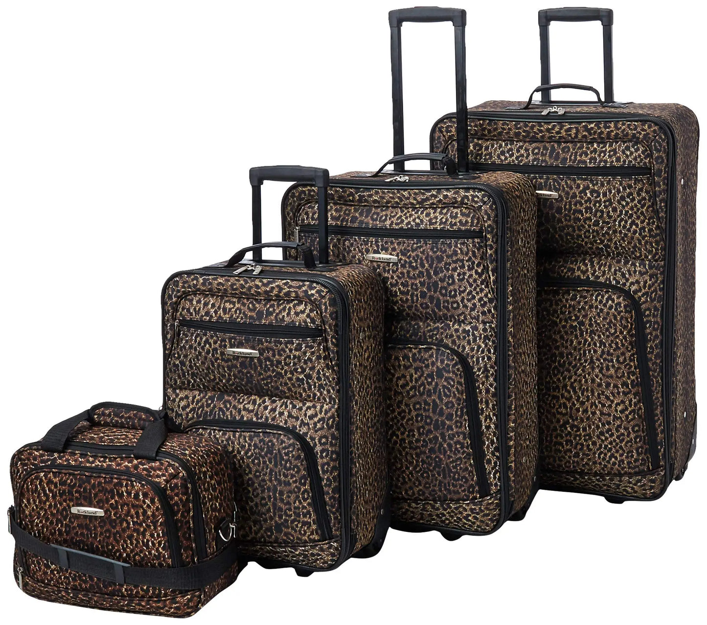 Fashion Softside Luggage Set Expandable Tote And Upright