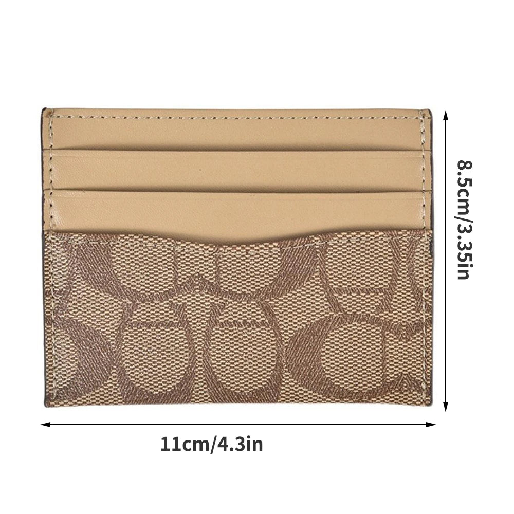 PU Leather Women Card Holder Wallet Luxury Design Premium