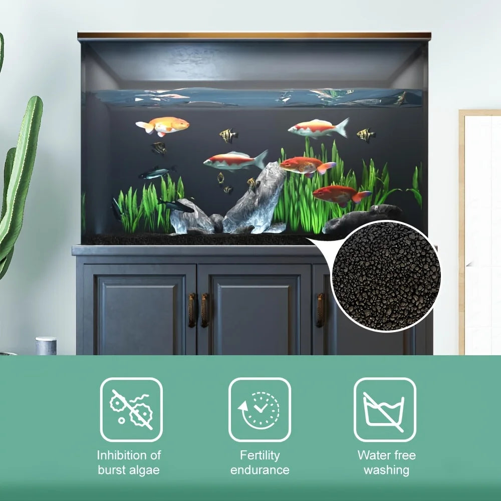 NEZO Aquarium Bio Substrate Gravel For Plant And Shrimp