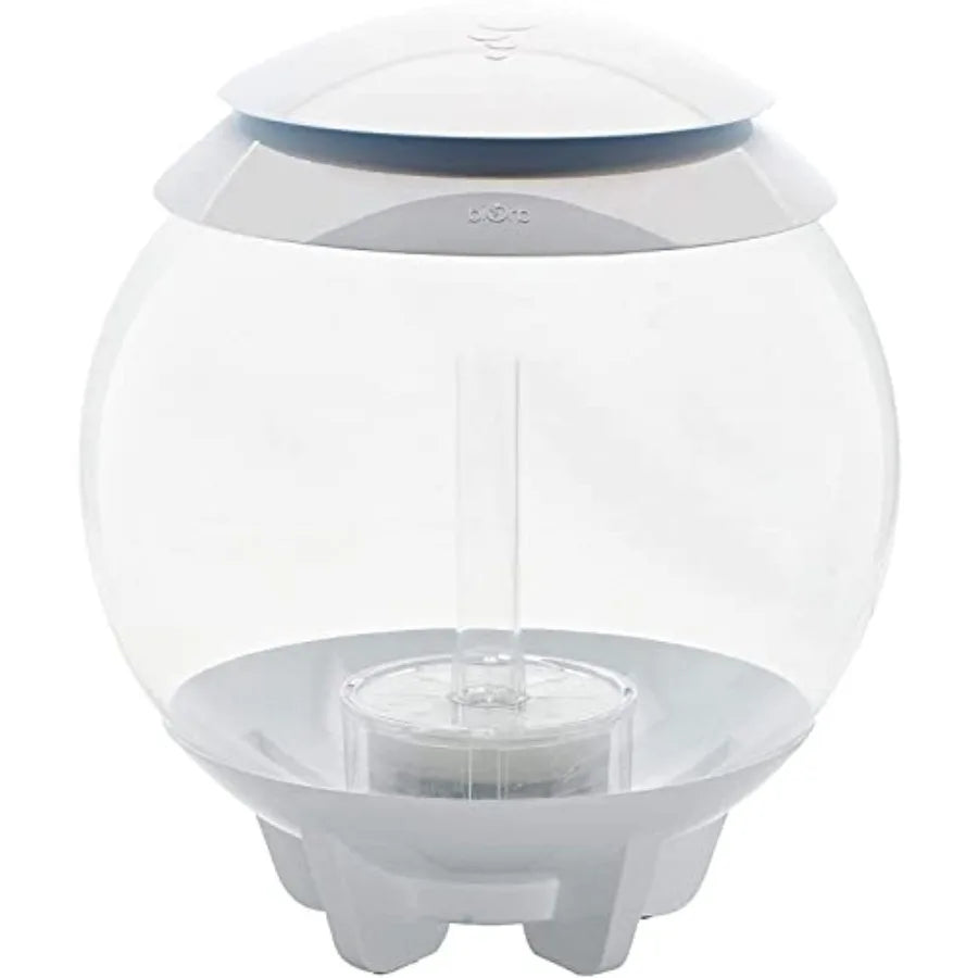 Tabletop Aquarium With Remote LED Lights For Desktop Display