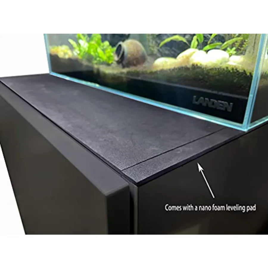 Aquarium Stand For Glass Tanks With Nano Foam Level