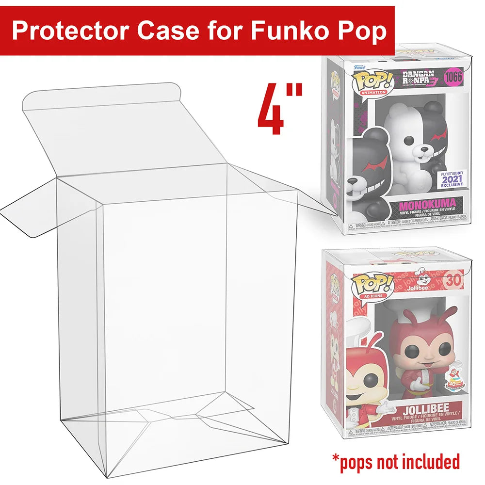 Clear Protective Box for Funko Pop Collectibles 50-Pack