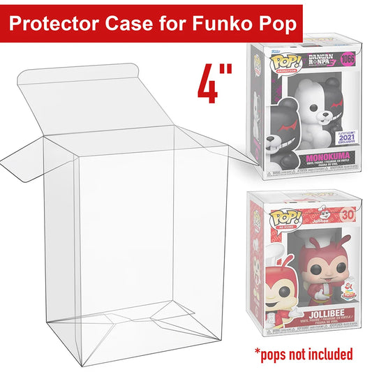 Clear Protective Box for Funko Pop Collectibles 50-Pack