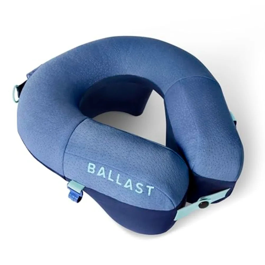 Inflatable Neck Pillow for Travel Airplanes Beach and Pool
