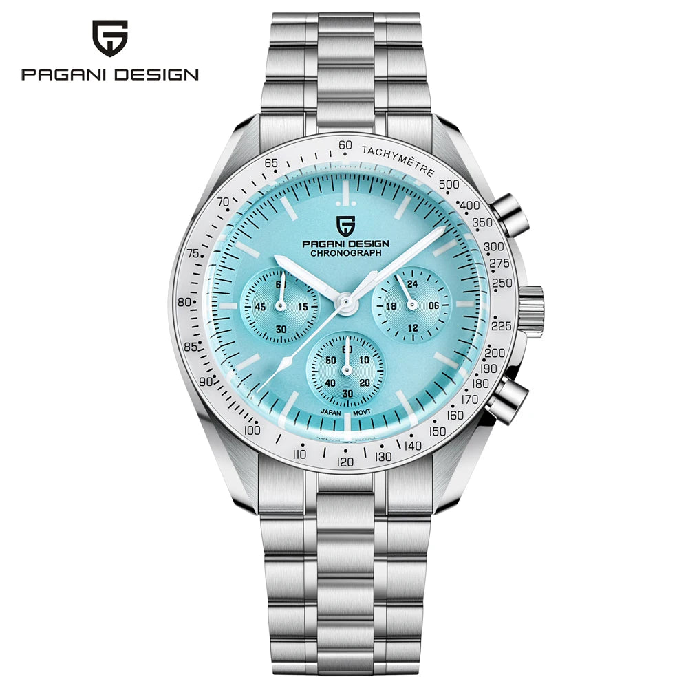 PAGANI DESIGN 1701 V5 Mens Watch Luxury Quartz Chronograph