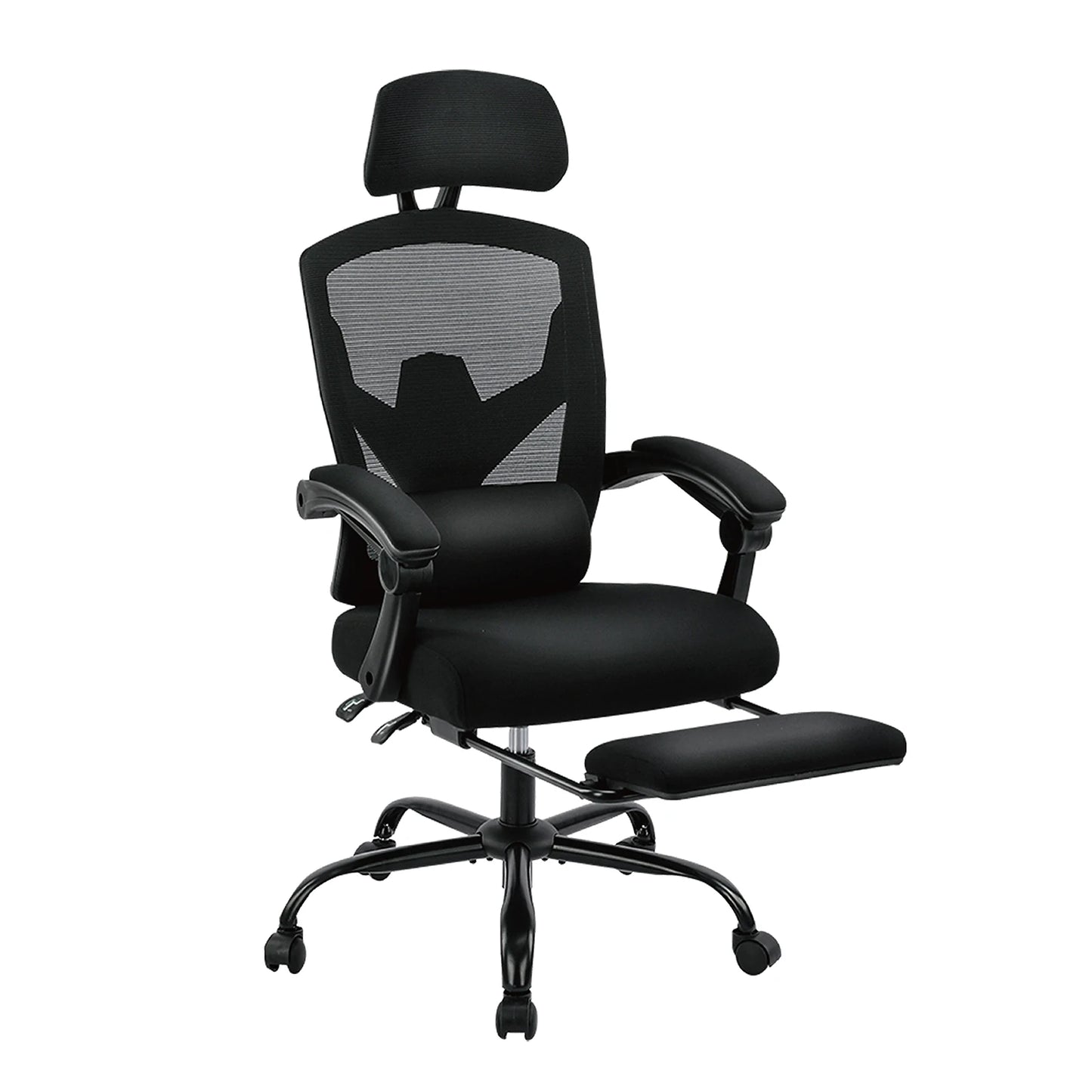 JHK Ergonomic High Back Mesh Reclining Rocking Gaming Chair With Lumbar Support