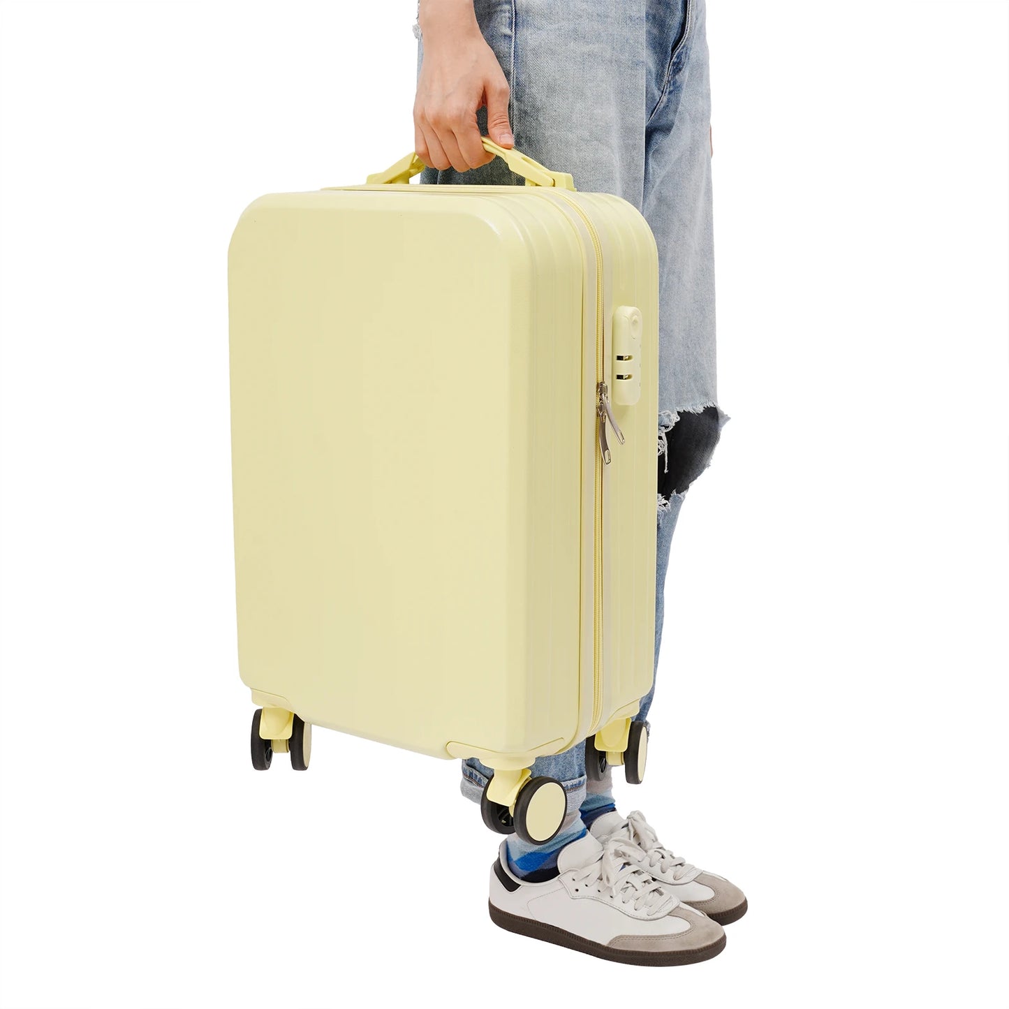 Bymaocar Carry On Luggage Spinner Case With 3 Digit Lock
