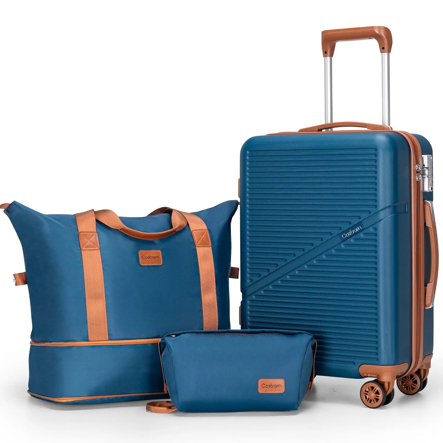 Carry On Luggage Set Airline Approved Hardside Suitcases With Wheels