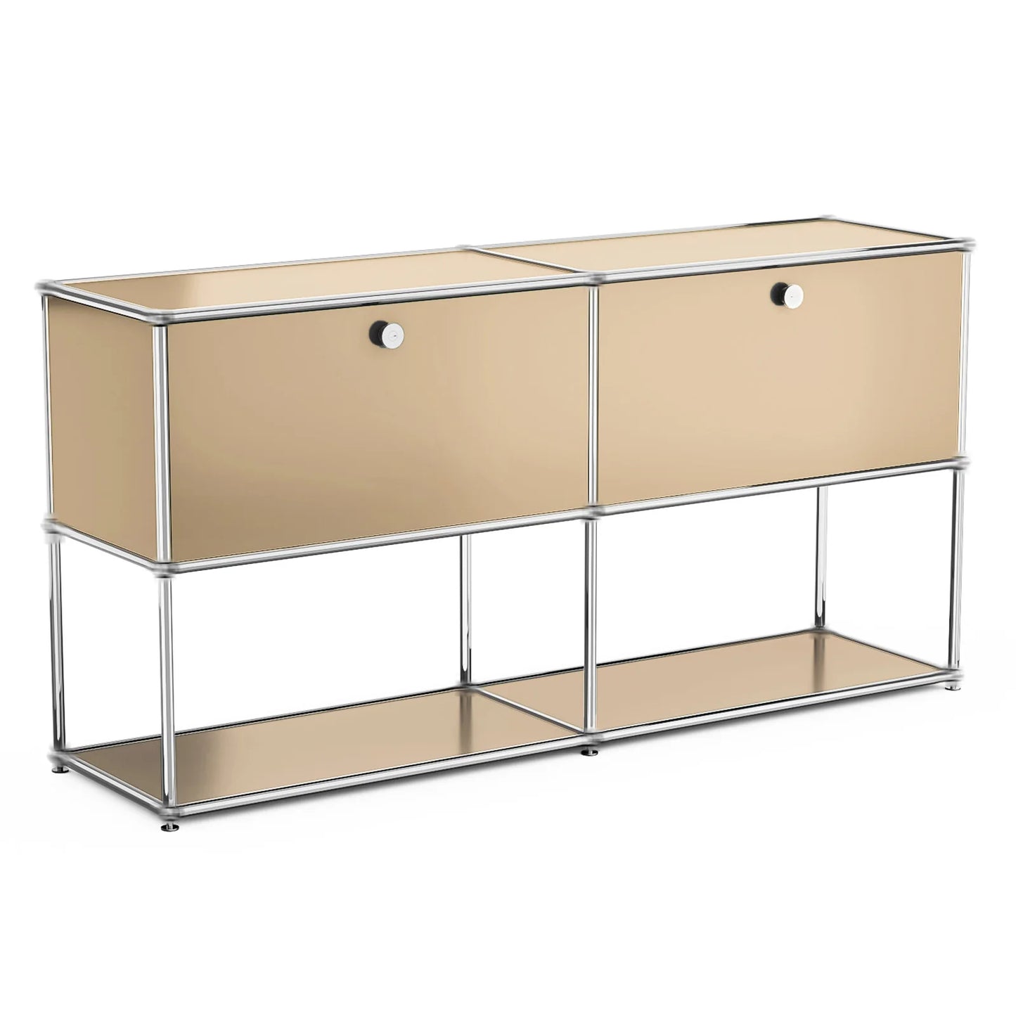 Modern Stainless Steel Storage Cabinet For Living Room TV Stand