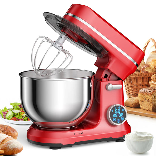 Biolomix Kitchen Stand Mixer 1200W 11 Speeds DC Motor With OLED