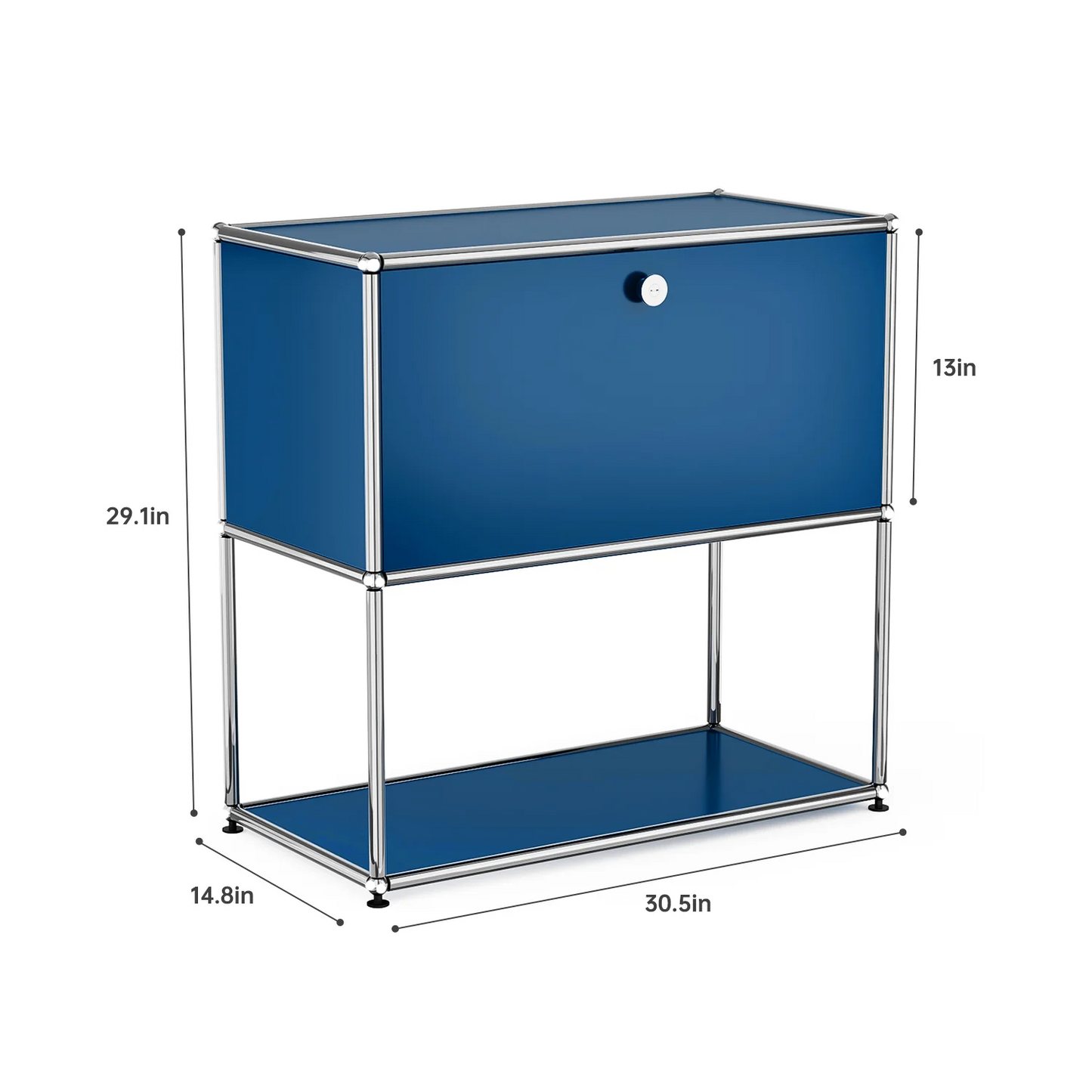 Modern Stainless Steel Storage Cabinet For Living Room TV Stand