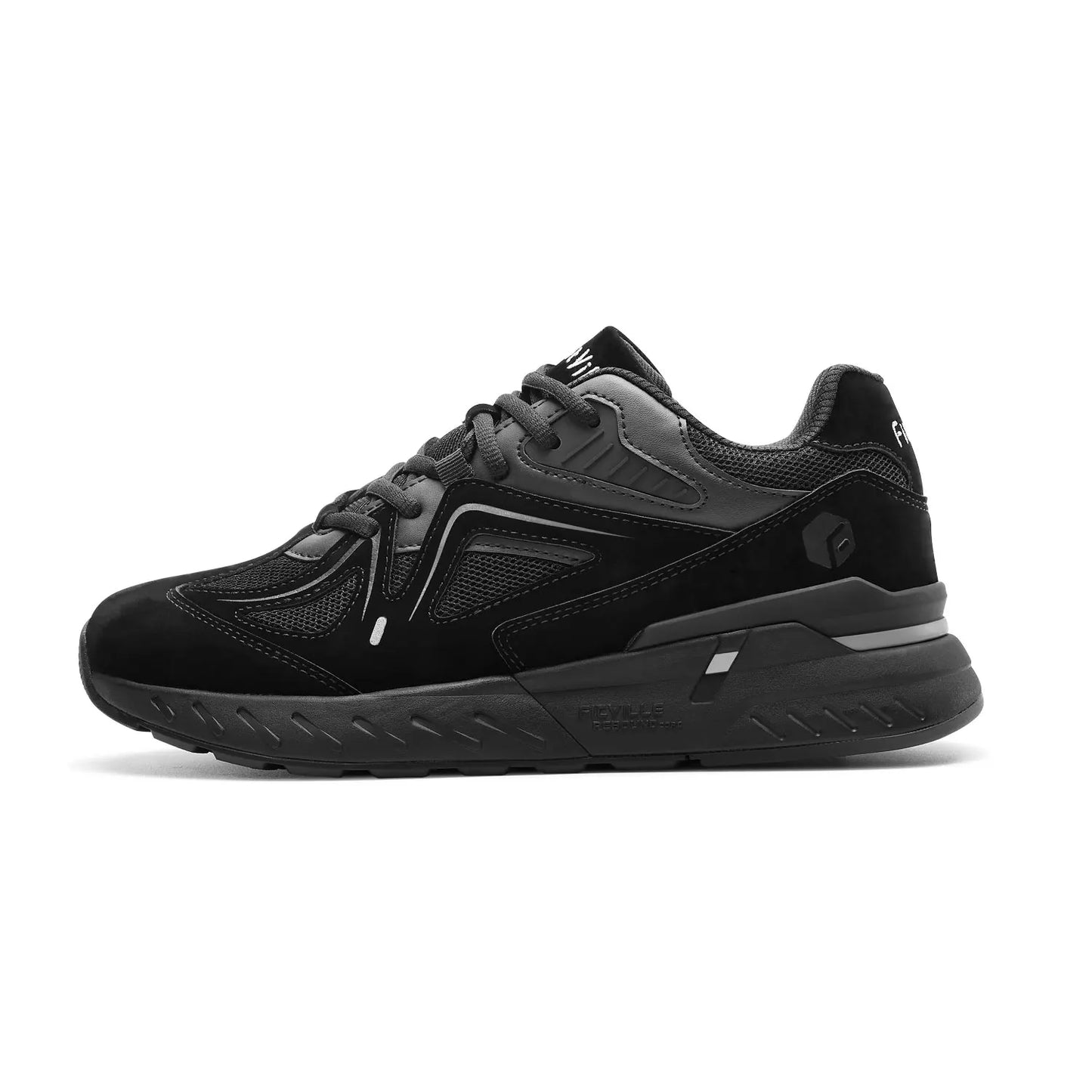 Fittington Mens Extra Wide Walking Shoes Non Slip Flat Feet