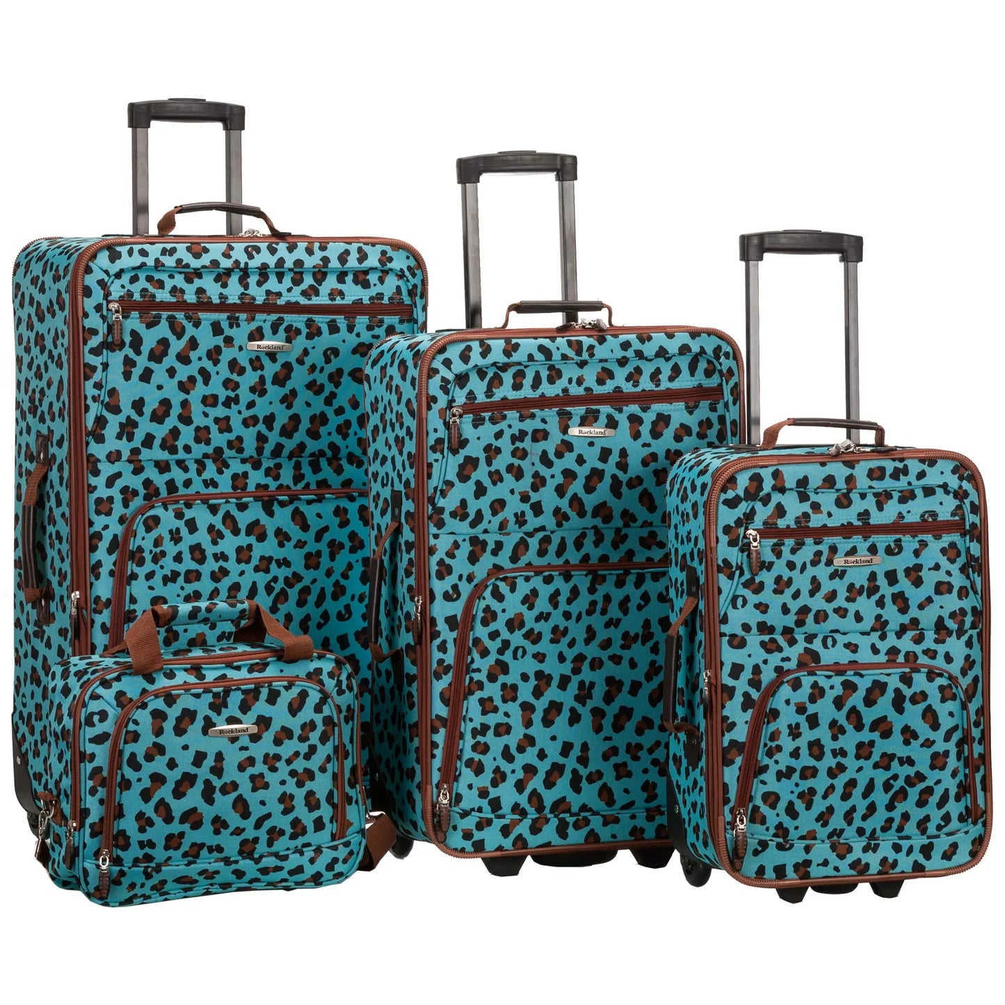 Fashion Softside Luggage Set Expandable Tote And Upright
