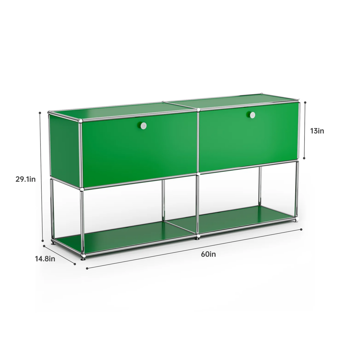 Modern Stainless Steel Storage Cabinet For Living Room TV Stand