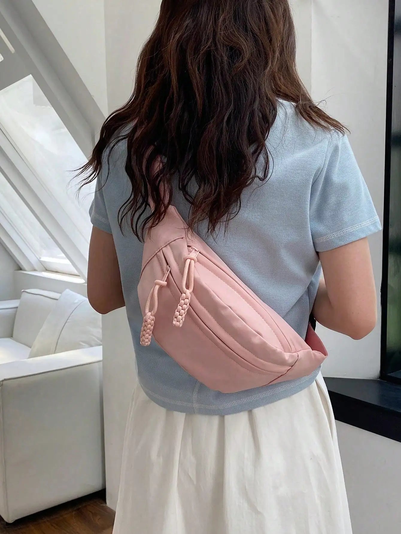 Women's Canvas Shoulder Bag Crossbody Purse For Outdoor Sports