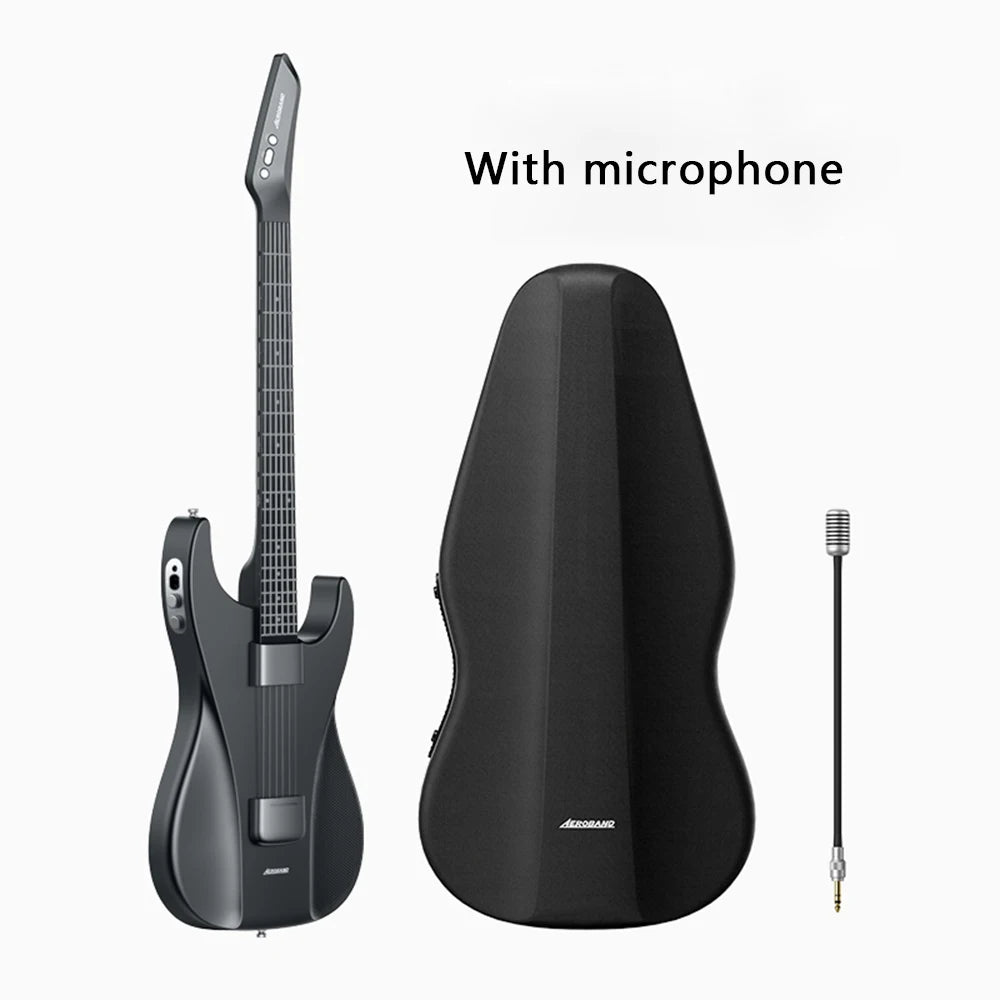 AeroBand Travel Guitar Pain Free Silicone Strings With 9 Styles