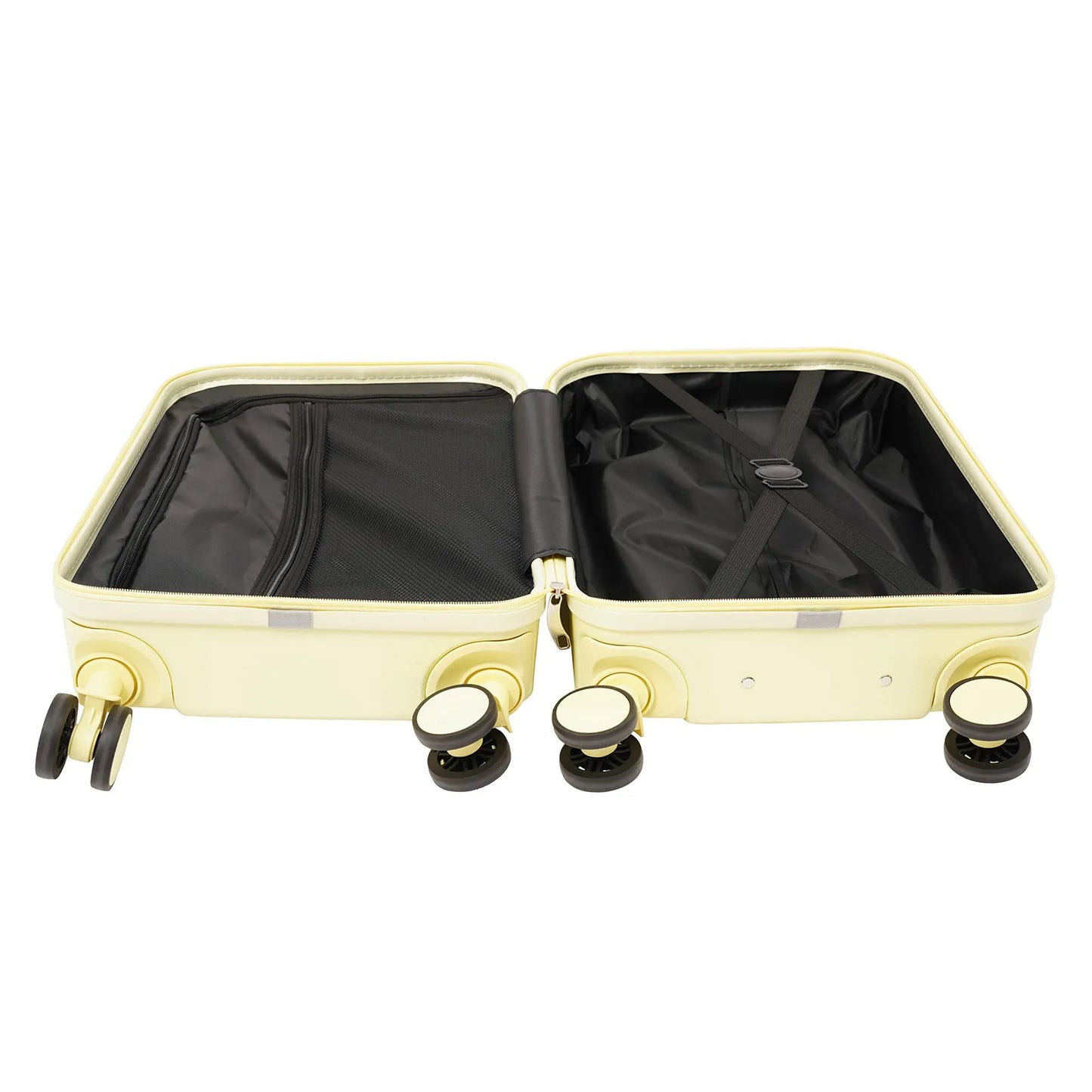 Travel Luggage Carry On Suitcase With USB Port Cup Holder