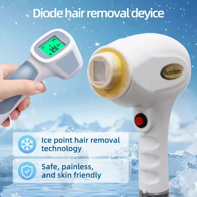 GIOIO 808nm Diode Laser Hair Removal Machine 3 Wave