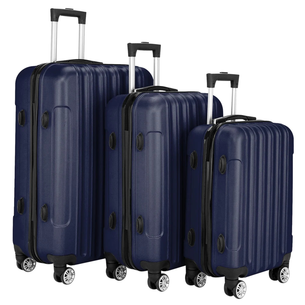 N101 Hardside Luggage Set With Spinner Wheels For Travel