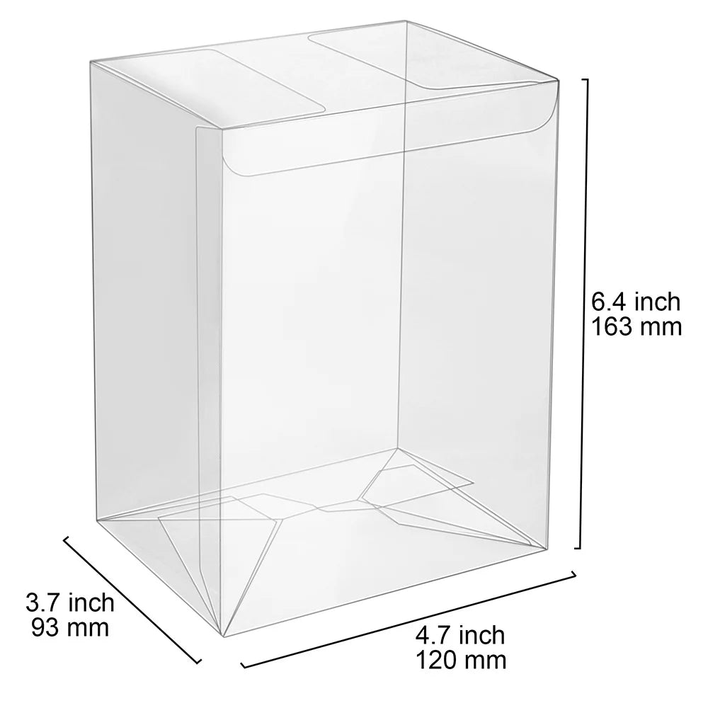 Clear Protective Box for Funko Pop Collectibles 50-Pack