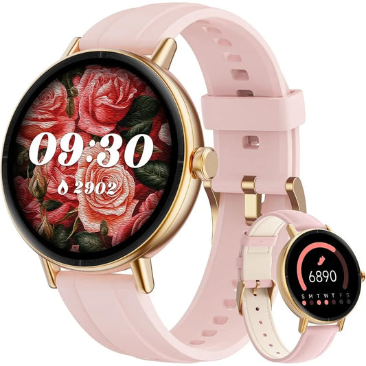 Smart Watch for Women Activity Tracker Call and Fitness Features