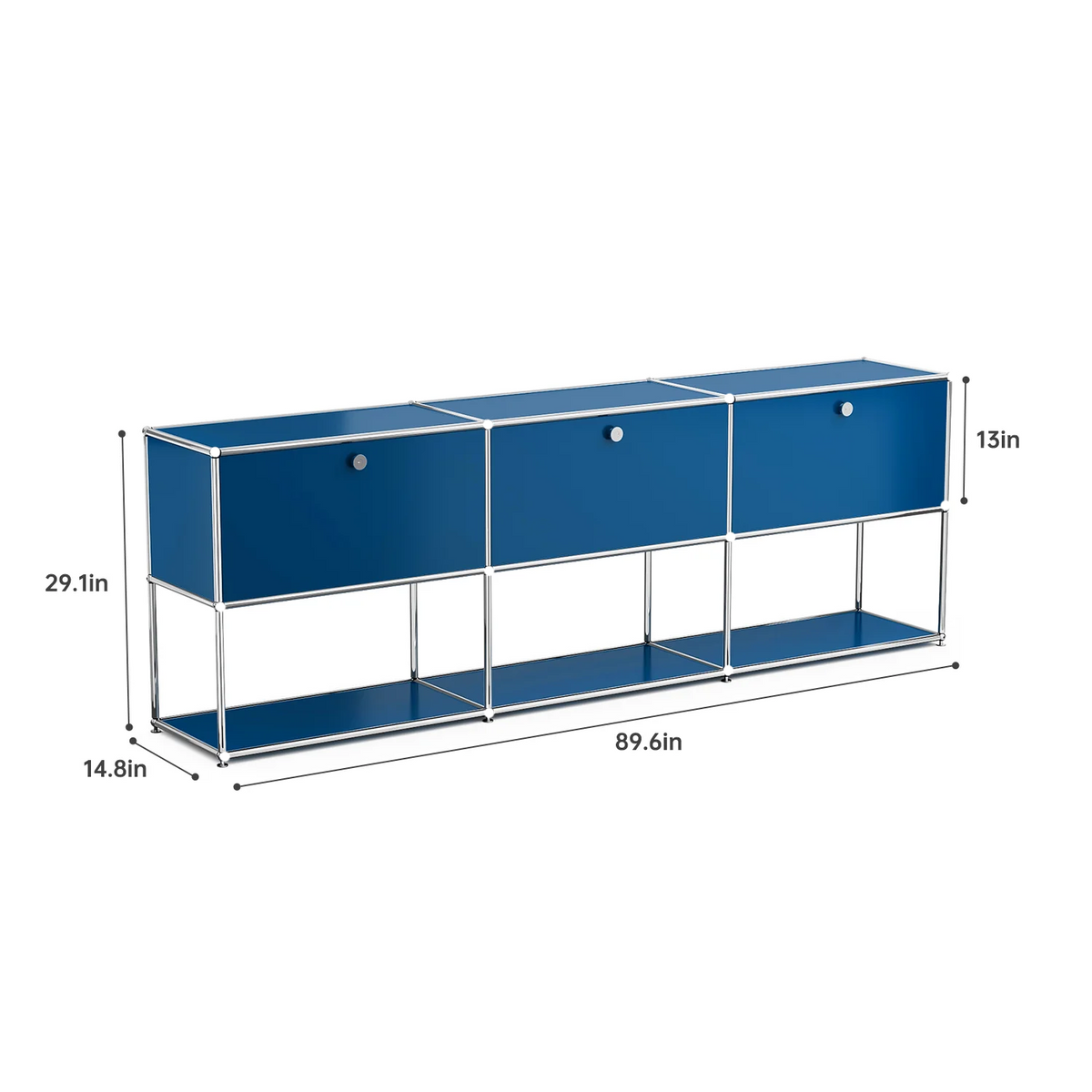 Modern Stainless Steel Storage Cabinet Organizer For Living Room Furniture