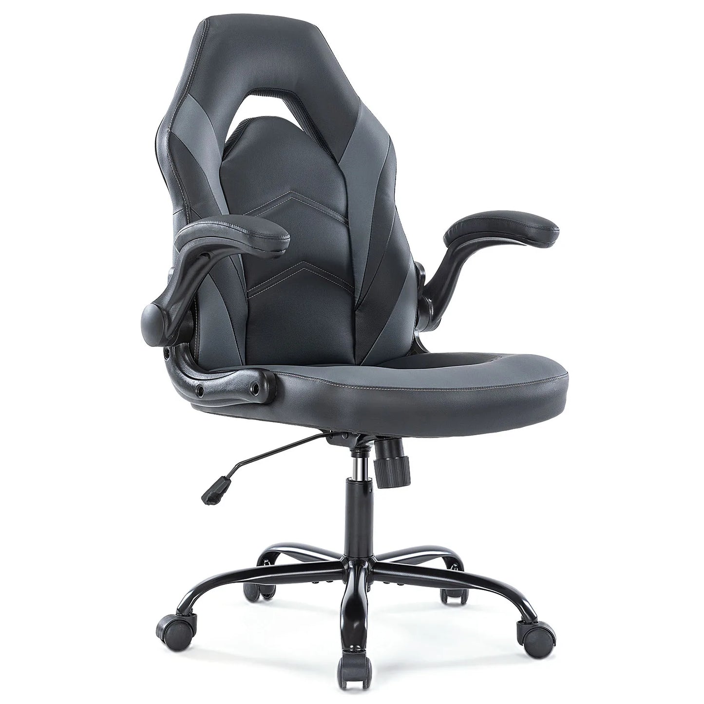 JHK Ergonomic Office Gaming Chair PU Leather Adjustable Armrest