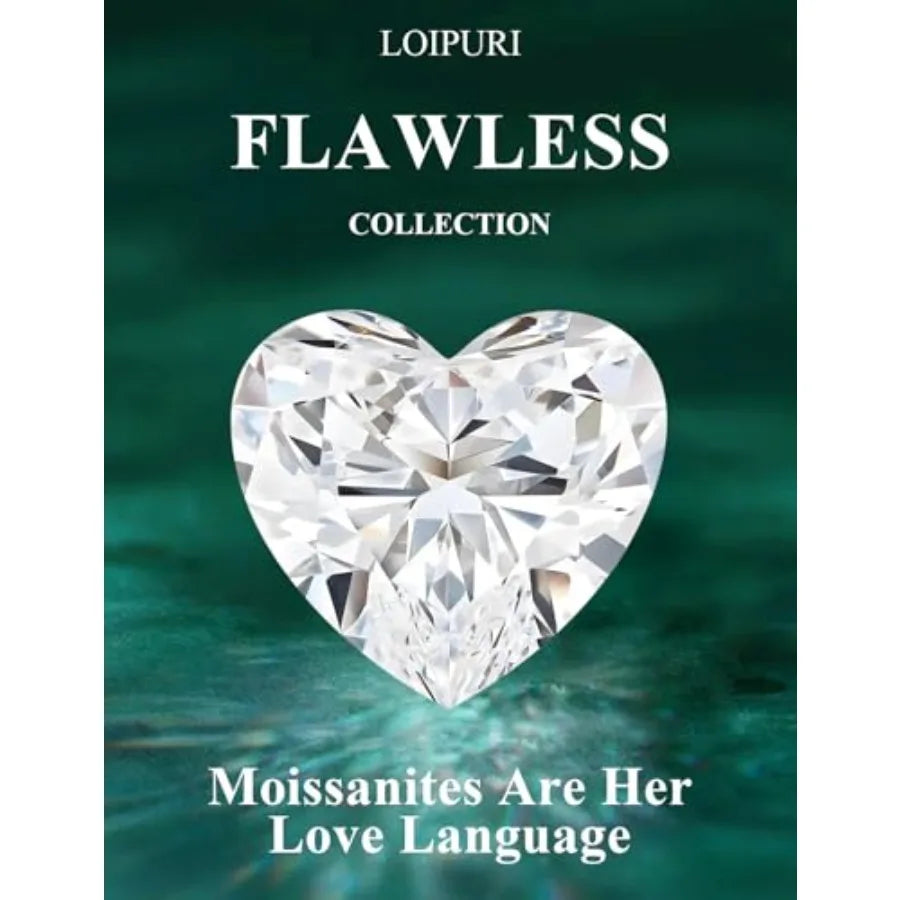 Moissanite Promise Ring For Her Heart Shaped Celtic Knot 2CT