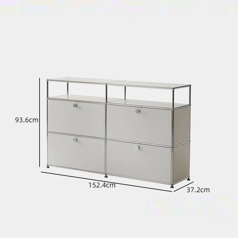 Bigcityfur TV Stand Storage Cabinet For Living Room Corner