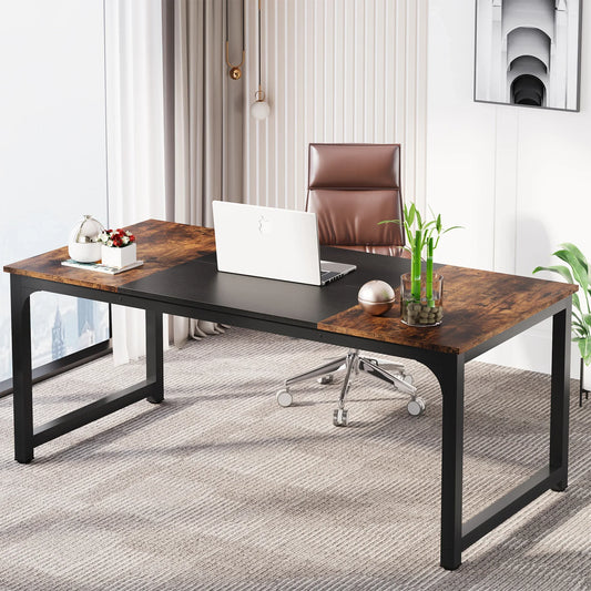 Tribesigns Modern Computer Desk for Home Office Workstation