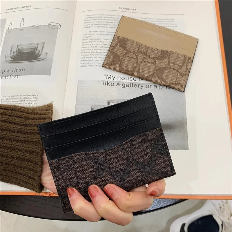 PU Leather Women Card Holder Wallet Luxury Design Premium