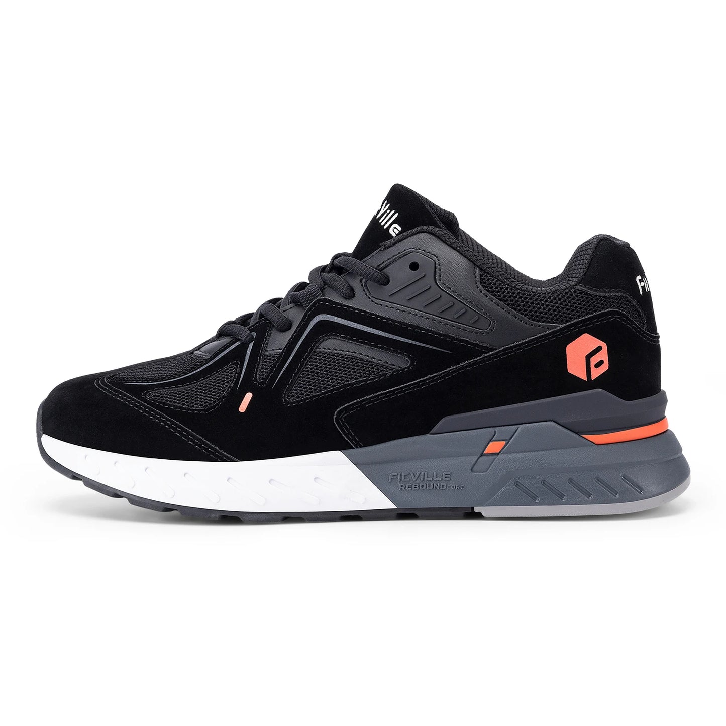 Fittington Mens Extra Wide Walking Shoes Non Slip Flat Feet