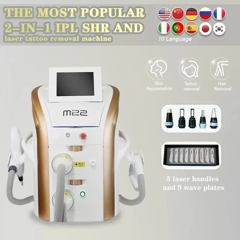 MYOSLIM M22 Laser IPL Hair Removal System For Skin Rejuvenation