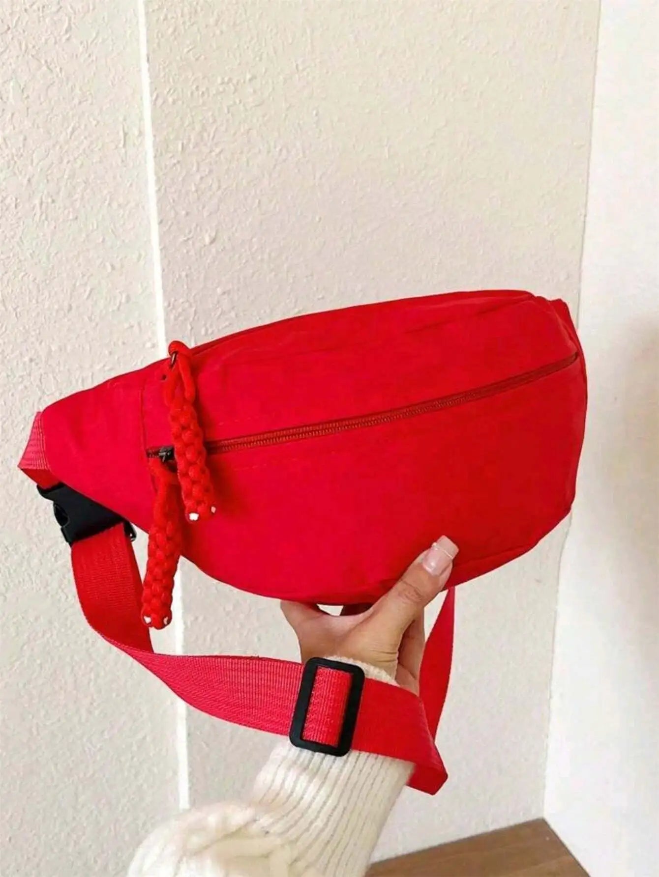 Women's Canvas Shoulder Bag Crossbody Purse For Outdoor Sports
